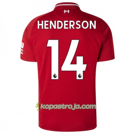 Billiga Fotbollströjor Liverpool Henderson 14 Hemma tröja 2018/19 Kortärmad